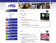 Tablet Screenshot of aplik.sk